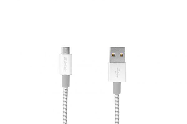 Verbatim - Cavo Micro B USB SYNC  Charge - Silver - 48862 - 100cm